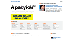 Desktop Screenshot of otazky.apatykar.info